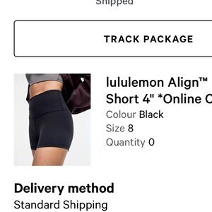 Lululemon Align High Rise Biker Shorts 4” 8